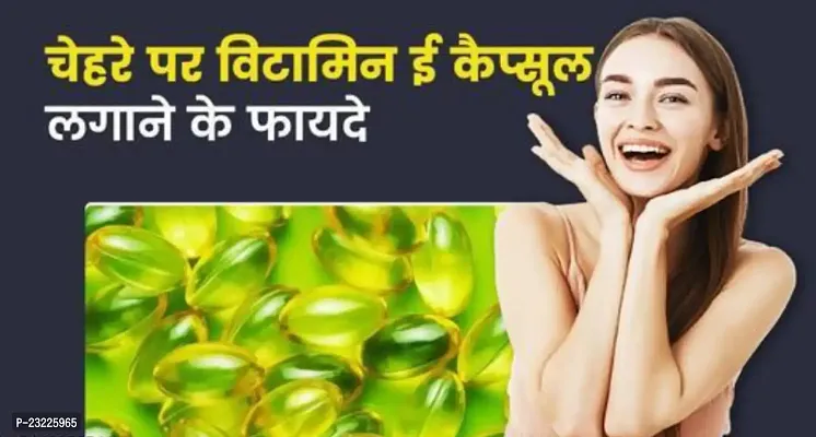 Facial Capsules- Animate Aloe Vera and Vitamin E Facial Oil for Acne Marks Soft Gel - 50 Capsules-thumb5