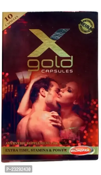 X Gold Capsule For Men For Stamina  Power (pack Of 2 .)-thumb4