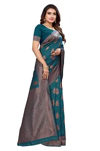 Women Art Silk Saree with Blouse piece-thumb3