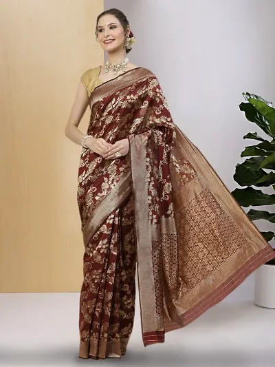 Stylish Rennial Saree With Blouse Piece