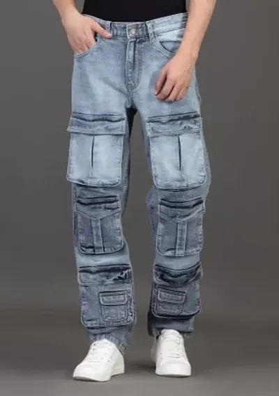 Stylish Solid Jeans for Men