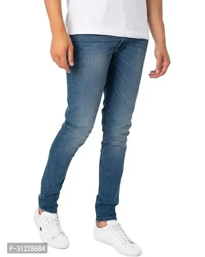 Stylish Denim Solid Jeans for Men