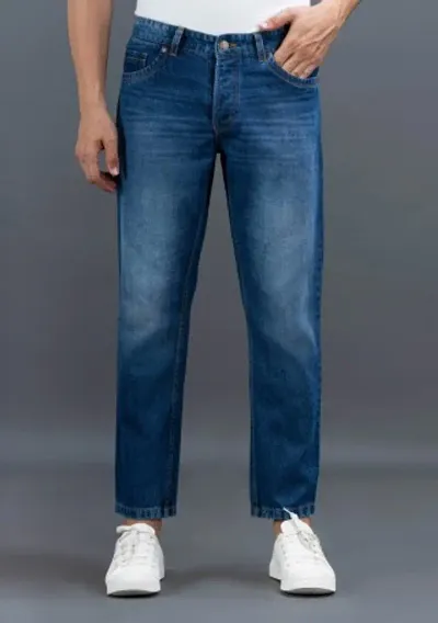 Stylish Denim Solid Jeans for Men