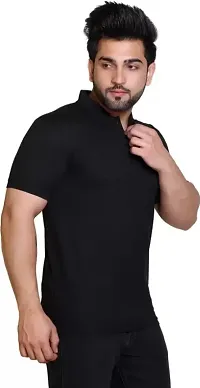 Mans Trendy Half Sleeve Polo Tshirt For Man-thumb1