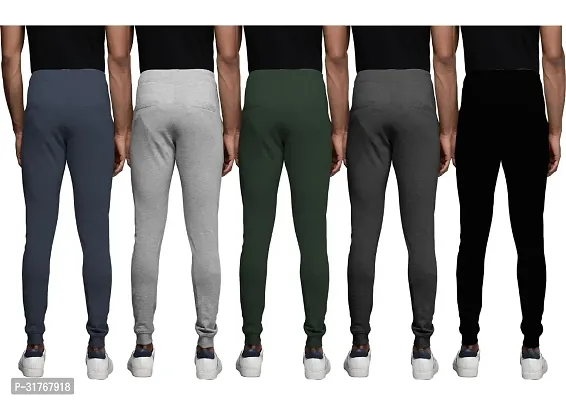 Stylish Cotton Blend Track Pant For Men Pack Of 5-thumb2