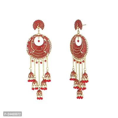 Stylish Women Brass Western Earring-thumb0