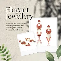 Stylish Women Brass Western Earring-thumb1