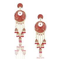 Stylish Women Brass Western Earring-thumb2