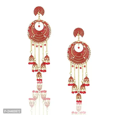 Stylish Women Brass Western Earring-thumb3