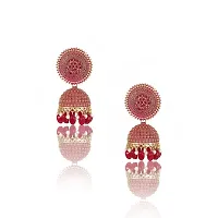 Stylish Women Brass Western Earring-thumb1