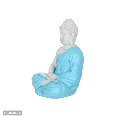 Meditating Gautam Buddh /God Idol Figurine for /Bedroom|Office Desk Decorative Showpiece-thumb2
