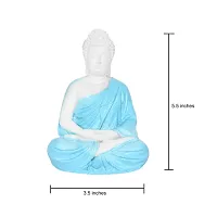 Meditating Gautam Buddh /God Idol Figurine for /Bedroom|Office Desk Decorative Showpiece-thumb2