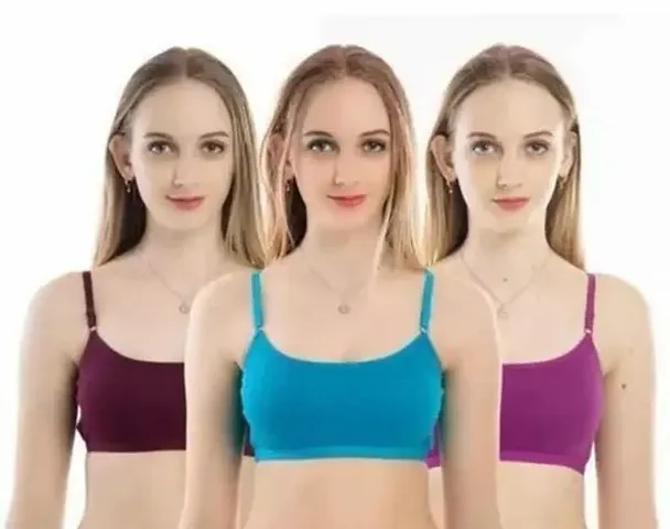 KiAN choice of lady Stylish Women Sports Bra pack of 3