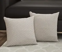Set of 5 Cotton Decorative Zipper Throw/Pillow Cushion Covers-thumb1