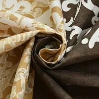 Multicolored 300 TC Zipper Cotton Blend Single Printed Duvet/Rajai Cover (90x60)-thumb2