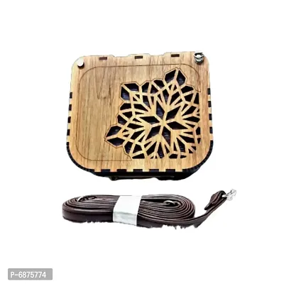 WOODEN HANDICRAFTED LADIES SLING BAG-thumb0