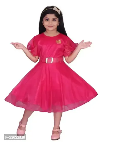 Stylish Georgette Frock For Girls