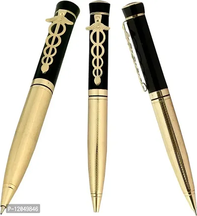 Krink Antique B207 Ball Pen Fitted with Germany Made Refill Presented in Gift Box.-thumb0