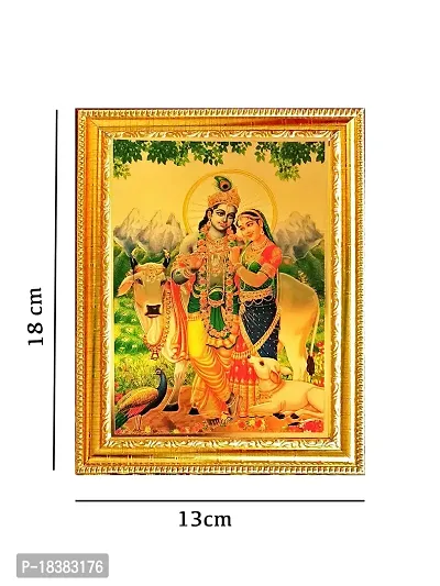 Suninow god goddess photo frame | god photo for pooja| photo frame (radha krishna)-thumb2