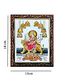 Suninow digital art photo of durga maa with frame | god goddess photo frame-thumb2