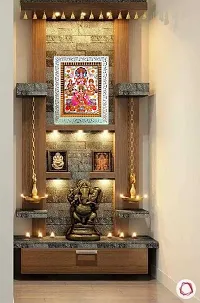 Suninow vishnu ji with laxmi ganesh saraswati and kuber ji photo frame (white)-thumb1