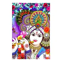 Suninow bal gopal photo frame God goddess Religious Framed Painting for Wall and Pooja/Hindu Bhagwan Devi Devta Photo Frame/God Poster for Puja (bal krishna)-thumb1