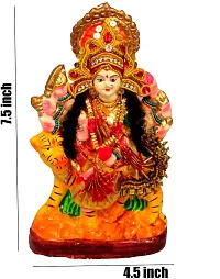 Suninow Goddess Maa Durga Devi Idol Statue Sherawali MATA Rani Spiritual Puja Vastu Showpiece Figurine - Religious Murti Pooja Gift Item (8 x 4.5 x 2 inch)-thumb1