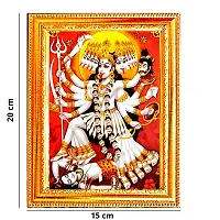 Suninow kali mata photo | God goddess Religious Framed Painting for Wall and Pooja/Hindu Bhagwan Devi Devta Photo Frame/God Poster for Puja (kali maa)-thumb1