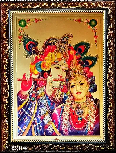 Suninow god goddess photo frame | god photo for pooja| photo frame (radha krishna4)-thumb0