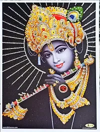 Suninow Krishna ji photo frame | god goddess photo frame | god photo for pooja| photo frame (krishna)-thumb3