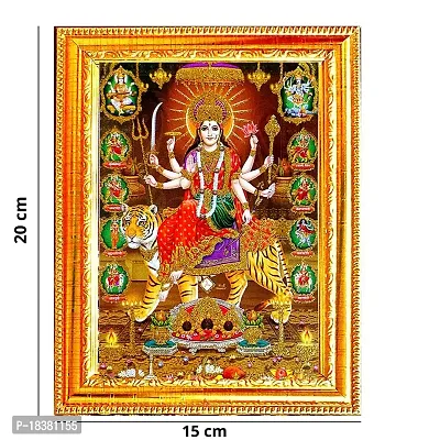 Suninow Durga maa photo frame | god goddess photo frame | god photo for pooja| photo frame-thumb2