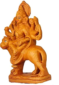 Suninow Goddess Maa Durga Devi Idol | Durga maa Idol | Sherawali Religious Murti Pooja Gift Item (26 X 16 X 7 cm)-thumb2