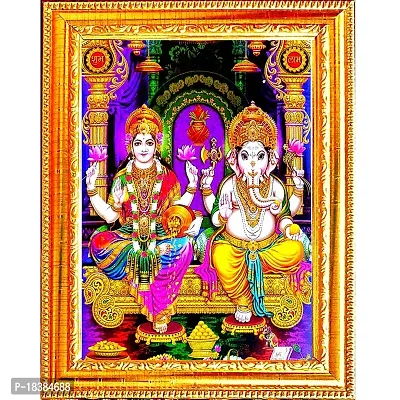 Suninow laxmi Ganesh Photo Frame | god Photo Frames for Pooja Room Small | bhagwan Photo