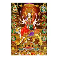 Suninow Durga maa photo frame | god goddess photo frame | god photo for pooja| photo frame-thumb2