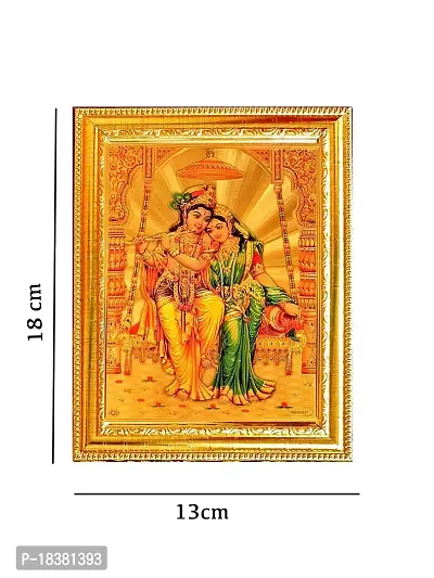 Suninow radha krishna god goddess photo frame | god photo for pooja| photo frame-thumb2