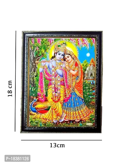 Suninow Digital art radha krishna photo frame | god goddess photo frame-thumb2