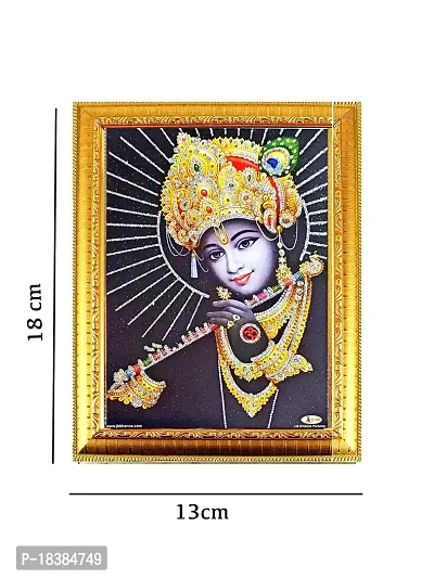 Suninow Krishna ji photo frame | god goddess photo frame | god photo for pooja| photo frame (krishna)-thumb3