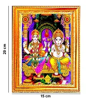 Suninow laxmi Ganesh Photo Frame | god Photo Frames for Pooja Room Small | bhagwan Photo-thumb1