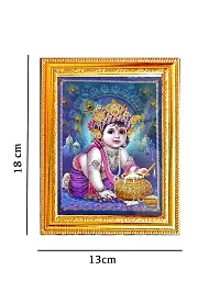 Suninow 3D Bal gopal photo frame | god goddess photo frame | god photo for pooja| photo frame (bal gopal)-thumb1