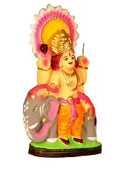 Suninow vishwakarma ji Idol | vishwakarma murti | vishwakarma murti Marble (14 x 8 x 4 cm )-thumb2