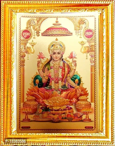 Suninow Laxmi ji photo frame | god photo frame Religious Frame