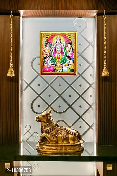 Suninow satyanarayana swamy photo frame Religious Framed Painting for Wall and Pooja/Hindu Bhagwan Devi Devta Photo Frame/God Poster for Puja (29 X 23 CM) (satyanaryan)-thumb4