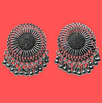 Pink and golden jhumka earrings traditional/ jhumka earring for girls/ Beautifully Enamelled Traditional Jhumki Earring For Women-thumb2