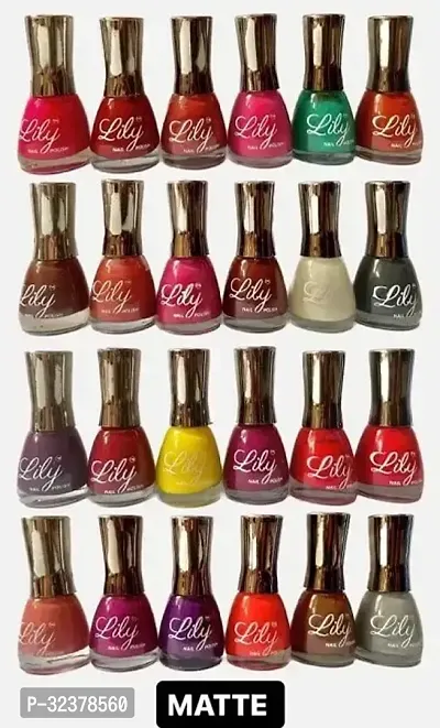 Multicolored Nail Polish Pack Of 36-thumb0