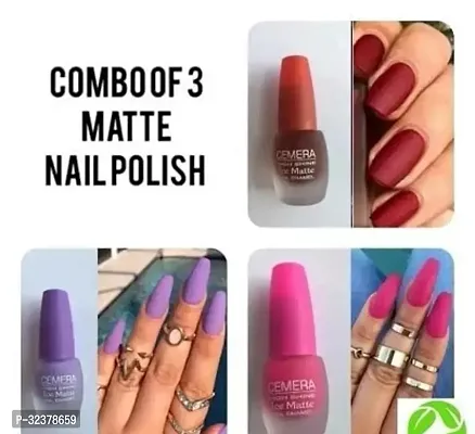 Multicolored Nail Polish Pack Of 3