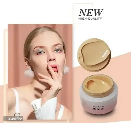 Foundation, Shade- (A2400) With Lilium 3D Skin Whitening Cream Foundation (Beige 04, 50 Ml)-thumb0