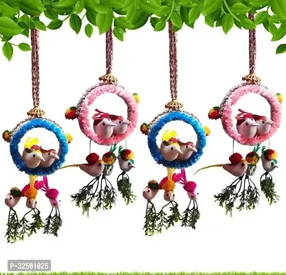 Dream Catchers Wall Hangings for Home Decor pack of 4-thumb0