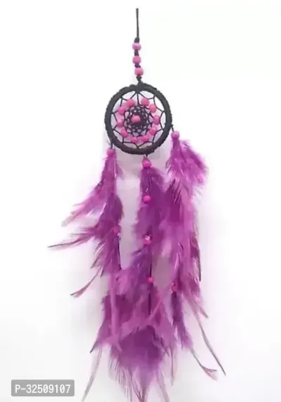 Feather Dream Catcher Wall Hanging-thumb0