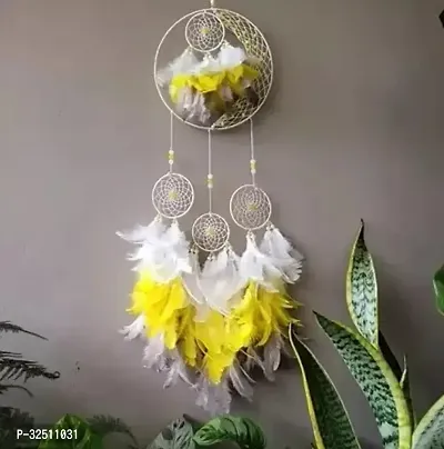 Feather Dream Catcher Wall Hanging