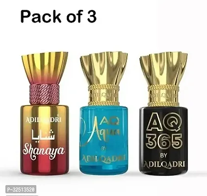 Shanaya, AQ Aqua, AQ 365 Attar Combo Pack Of 3